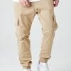 Basic - Cargobroek - Beige -Algemene Winkel Voor Herenmode 0325c0af4aea42fa80f69134357612a0