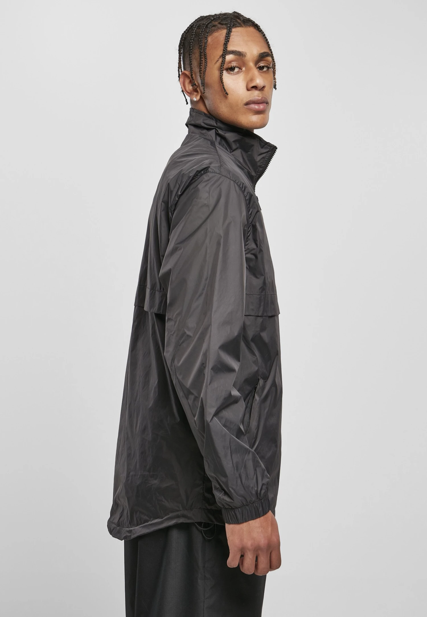 URBAN CLASSICS Windjack - Black 7 URBAN CLASSICS Windjack - Black - Afbeelding 5