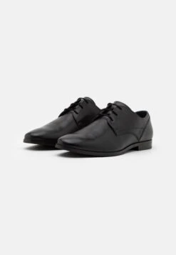 Pier One Leather - Veterschoenen - Black -Algemene Winkel Voor Herenmode 0510f549f0754248858638206b3f82f3