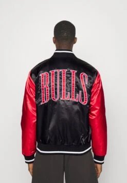NEW ERA Nba Chicago Bulls Bomber - Fanartikel - Black/Red -Algemene Winkel Voor Herenmode 053301aa0048408597c21b7641998d0e