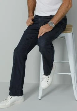 Straight Leg Jeans - Dunkelblau -Algemene Winkel Voor Herenmode 0593c2031c77411790586f90d4bab93d