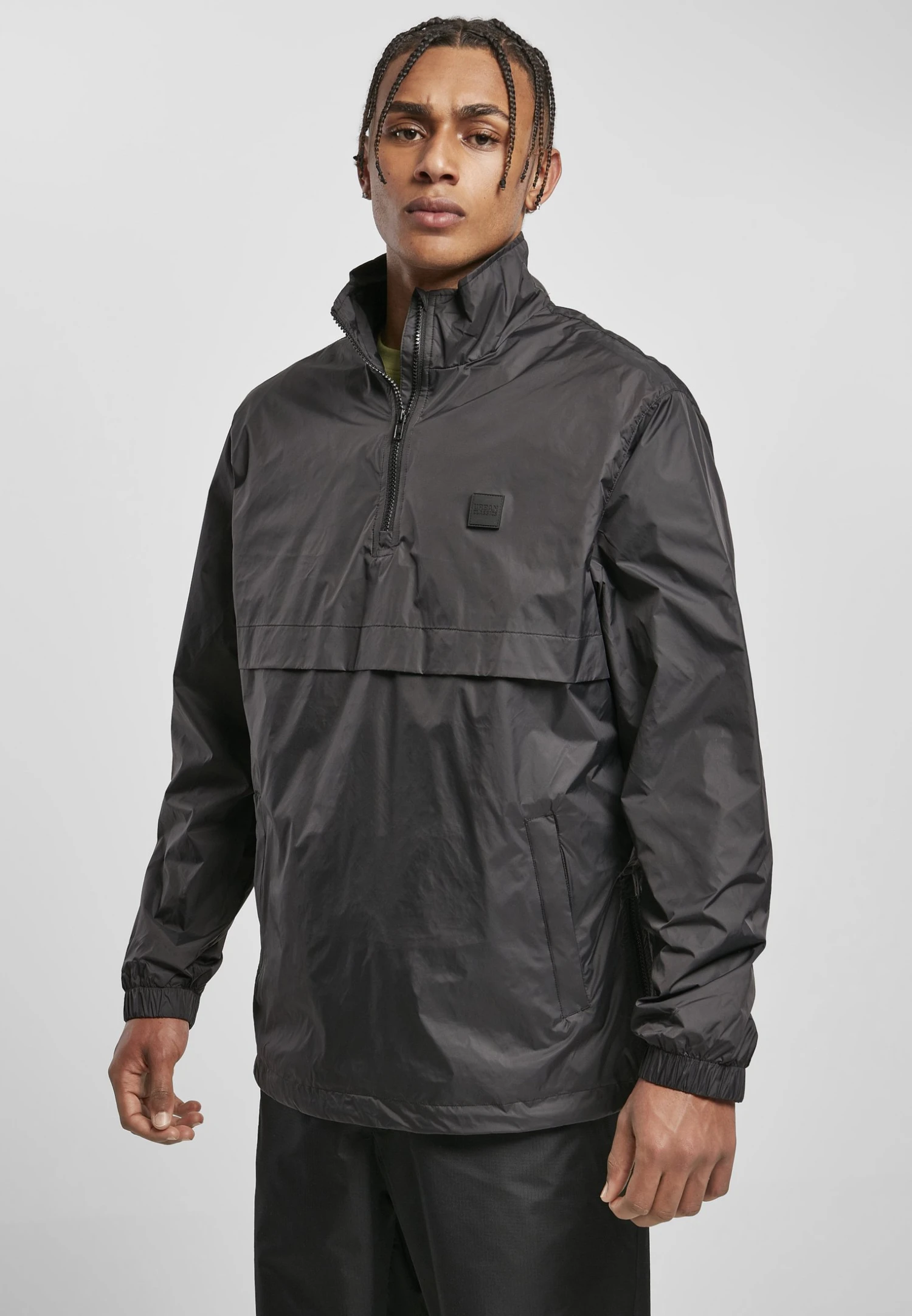 URBAN CLASSICS Windjack - Black 3 URBAN CLASSICS Windjack - Black