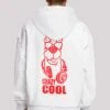 F4NT4STIC Scooby Doo Crazy Cool - Hoodie - White -Algemene Winkel Voor Herenmode 0922b359cb564730af54280ed0a96483
