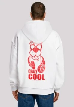 F4NT4STIC Scooby Doo Crazy Cool - Hoodie - White