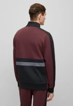 Boss Sommers- Sweater Met Rits - Dark Red One -Algemene Winkel Voor Herenmode 0b843bb760e642d6a87286c9e7fe503b