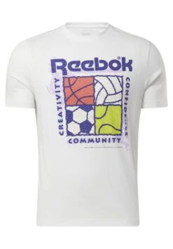 Reebok Classic Gs Rec Center Ss - T-Shirt Print - White -Algemene Winkel Voor Herenmode 0fe5d8d9dda847248b8ee0829abd6702