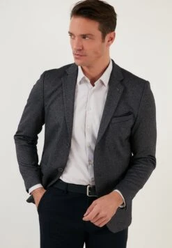 Slim Fit - Blazer - Dark Navy Blue 11 Slim Fit - Blazer - Dark Navy Blue -Algemene Winkel Voor Herenmode 11160b148d634d77a6a79373743f7d86