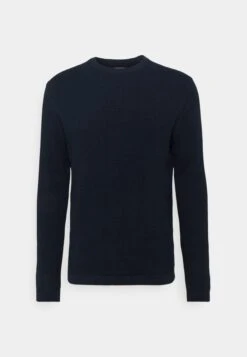 Selected Homme Slhrocks Crew Neck - Trui - Dark Sapphire -Algemene Winkel Voor Herenmode 12426b714a514d45a9398069ad70eed0