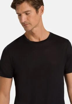 HANRO Sporty - Hemd - Black -Algemene Winkel Voor Herenmode 1254651fa22346fa95439e10a7174d4f