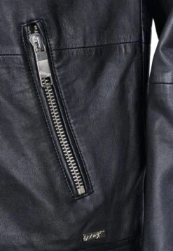 Maze Schlicht 42020524 - Leren Jas - Black -Algemene Winkel Voor Herenmode 13d9ee99bc6c47f5b54663ce936a35f2