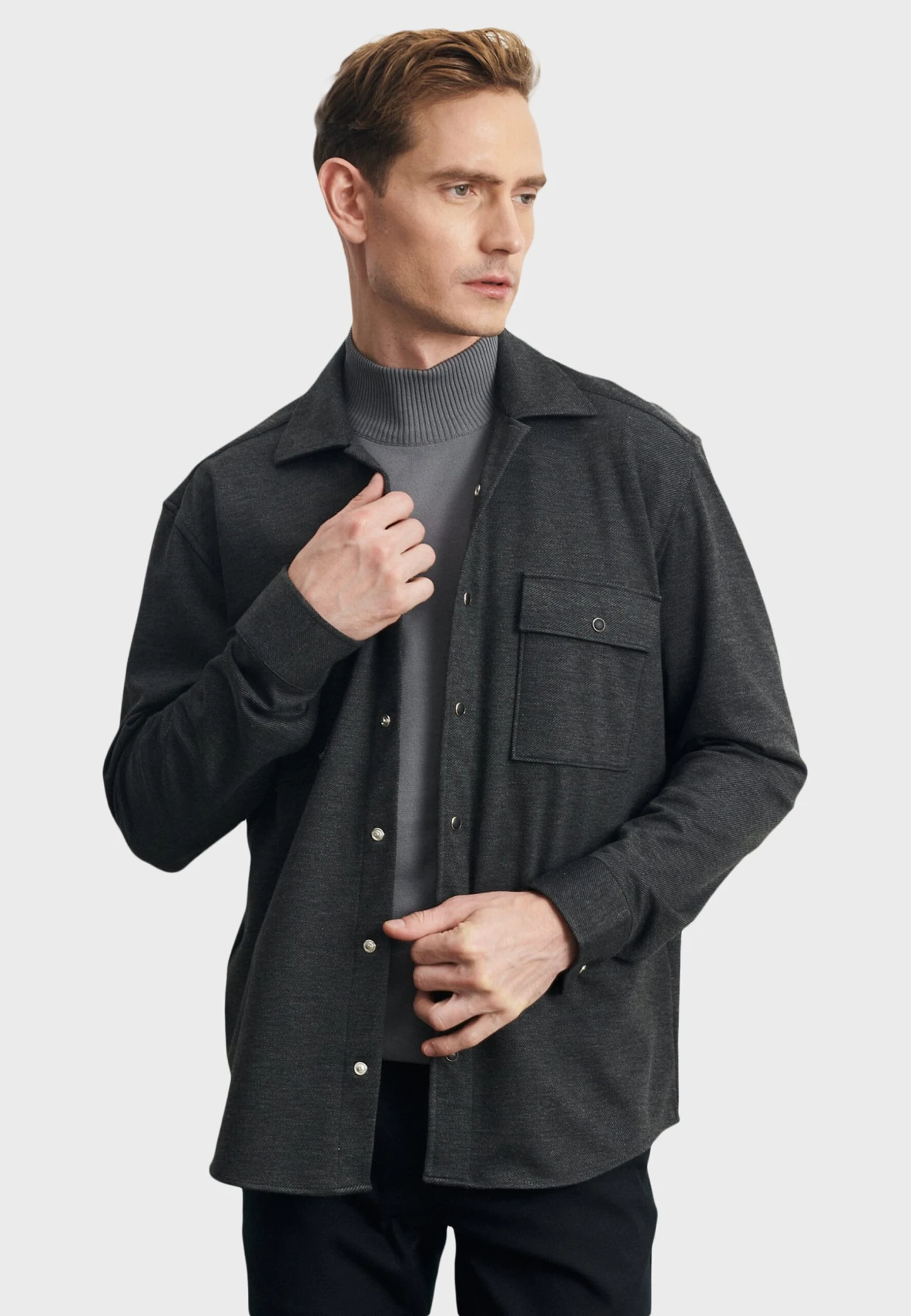 Lichte Jas - Grey 4 Lichte Jas - Grey - Afbeelding 2