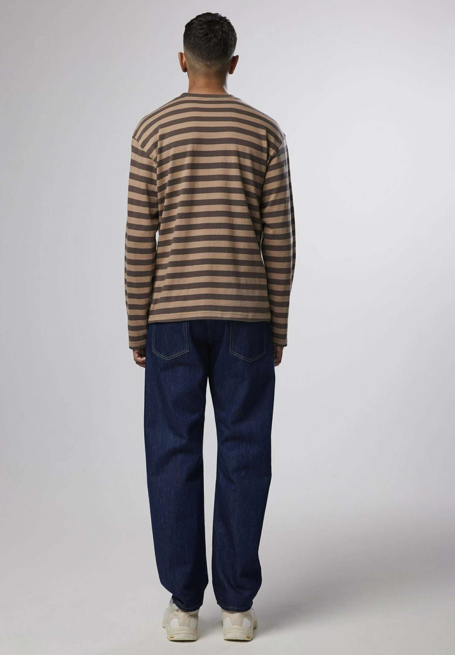 NN07 Tim Crew Neck - Longsleeve - Brown 5 NN07 Tim Crew Neck - Longsleeve - Brown - Afbeelding 3