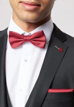 ROY ROBSON Vlinderdas - Bright Red Muster