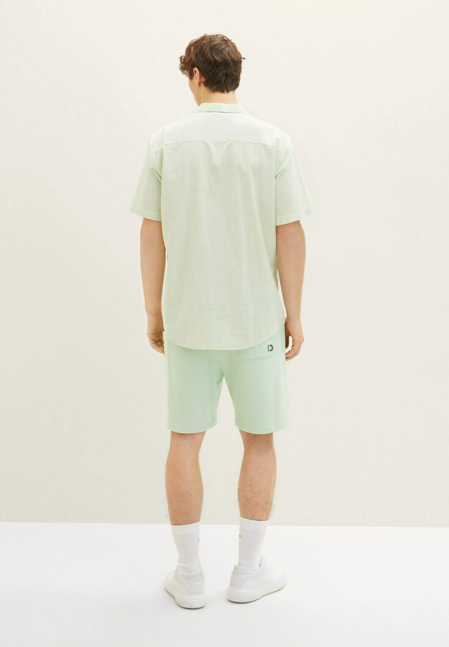 TOM TAILOR Denim Basic- Trainingsbroek - Placid Green 5 TOM TAILOR Denim Basic- Trainingsbroek - Placid Green - Afbeelding 3