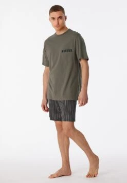 Schiesser Comfort Set - Pyjama - Taupe