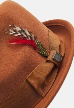 Brixton Gain Fedora Unisex - Hoed - Caramel -Algemene Winkel Voor Herenmode 295010a4afa045759682189d0e4ed7ae