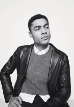 Vincent Blazer - Leren Jas - Black -Algemene Winkel Voor Herenmode 2aab07c2586f41cd9ad2f949cf144934