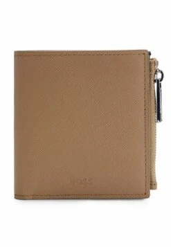 Boss Jaimie_Bifold Zip - Portemonnee - Beige