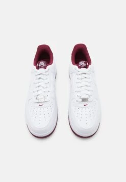 Nike Sportswear Air Force - Sneakers Laag - White/Dark Beetroot -Algemene Winkel Voor Herenmode 325e4fea330f496c95ad3c0e12ad75b3