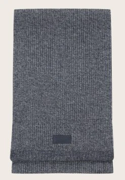 Tom Tailor Basic   - Sjaal - Knitted Navy Melange -Algemene Winkel Voor Herenmode 3533e2615d6243ccaea8c62064e7a328