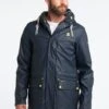 Schmuddelwedda 3-In-1 Regenmantel Acalmar - Parka - Marine Dunkelgrau Melange -Algemene Winkel Voor Herenmode 364bd2fa6f7744ee80a59456b979a35a