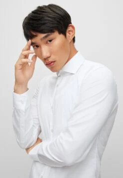 Hugo Kason - Zakelijk Overhemd - Open White -Algemene Winkel Voor Herenmode 370120a3e7a5476bb0901d325b78301f