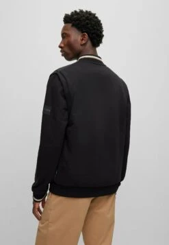 Boss Skiles- Bomberjacks - Black One 9 Boss Skiles- Bomberjacks - Black One -Algemene Winkel Voor Herenmode 38d772860dd047f99d5d2ae6a77e2853