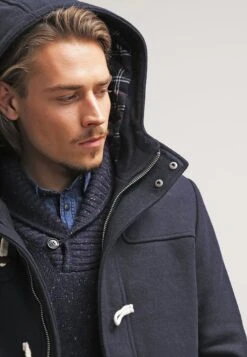 Pier One Halflange Jas - Navy -Algemene Winkel Voor Herenmode 39fc34304bfd4cb98c88dbc8fb72bf47