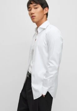 Hugo Kason - Zakelijk Overhemd - Open White -Algemene Winkel Voor Herenmode 3c0284ccbf424024bccc7acca54b21eb