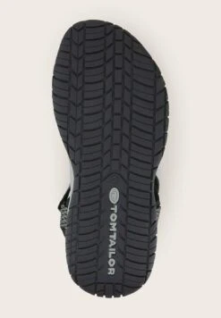 Tom Tailor Licence - Outdoorsandalen - Black Grey -Algemene Winkel Voor Herenmode 3c167d96973146bc87b766aa0516d3e6