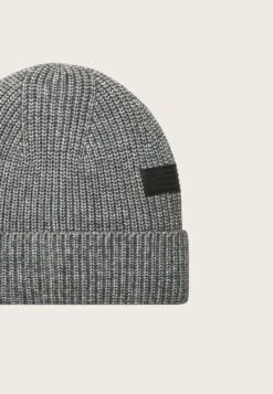 Tom Tailor Mit Logo Badge - Muts - Black Grey Melange -Algemene Winkel Voor Herenmode 3e3d447f446b4413a6e1cb0cc73320dd