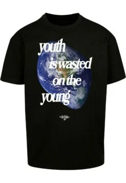 World V.1 - T-Shirt Print - Black