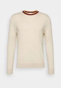 PAUL SMITH Sweater Crew Neck - Trui - Beige -Algemene Winkel Voor Herenmode 42b4b6e2601248e38e2dc9670ca60322