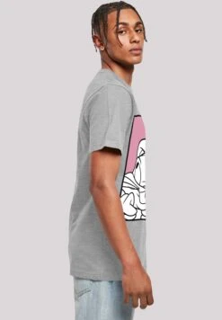 F4NT4STIC Looney Tunes Bugs Bunny Adore - T-Shirt Print - Heather Grey 12 F4NT4STIC Looney Tunes Bugs Bunny Adore - T-Shirt Print - Heather Grey -Algemene Winkel Voor Herenmode 457e3028f0294be4b11445f8dfc36778