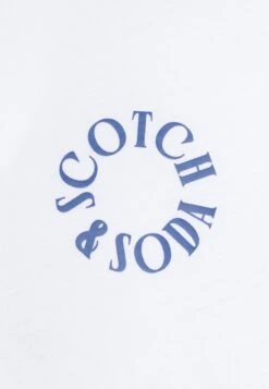 Scotch & Soda Short Sleeve Logo Tee - T-Shirt Basic - White -Algemene Winkel Voor Herenmode 4a236ff0ea9d44a58f64ca9f8f5e880d