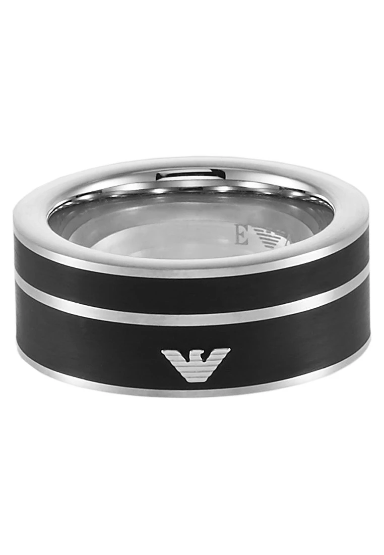 Emporio Armani Ring - Silver-Coloured 5 Emporio Armani Ring - Silver-Coloured - Afbeelding 3