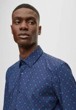 Boss P-Hank-S-Kent - Overhemd - Blue Fourteen -Algemene Winkel Voor Herenmode 4d6c61e2f0db4feabc58de58d7ee5317