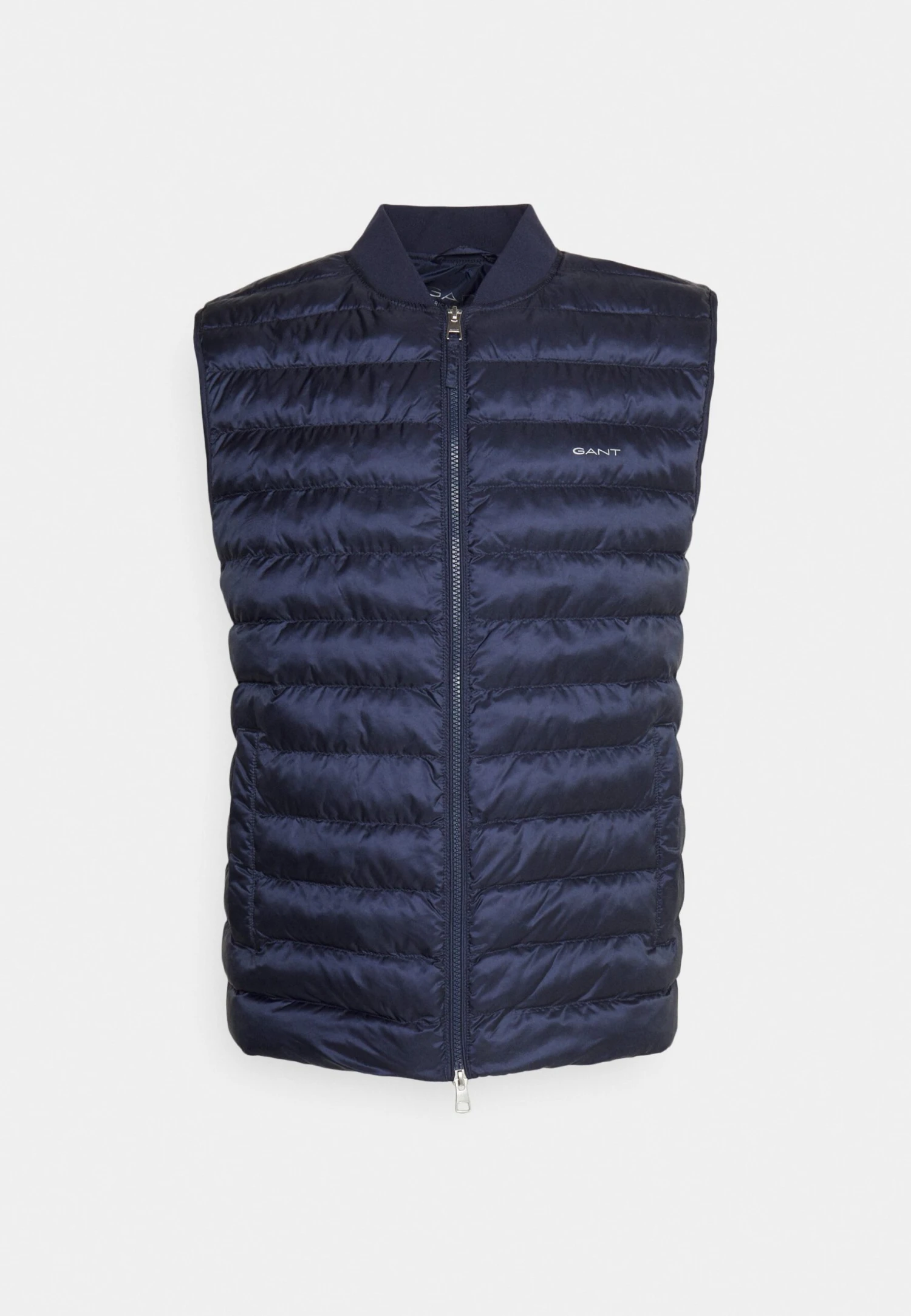 Gant Light Padded Bomber Vest - Bodywarmer - Evening Blue 7 Gant Light Padded Bomber Vest - Bodywarmer - Evening Blue - Afbeelding 5