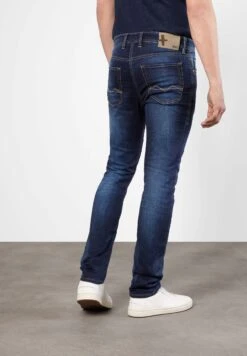 Slim Fit Jeans - Blue -Algemene Winkel Voor Herenmode 4f69a38e12bf4d97a9791a488860f732