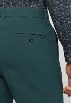 Lindbergh Plain Mens Suit - Kostuum - Dark Green -Algemene Winkel Voor Herenmode 50b3193252334a84b1344ab8e21a4e3b