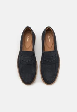 Clarks Atticus- Instappers - Navy -Algemene Winkel Voor Herenmode 50c1d37e6358473f8a9fe3e98bd2cb9b