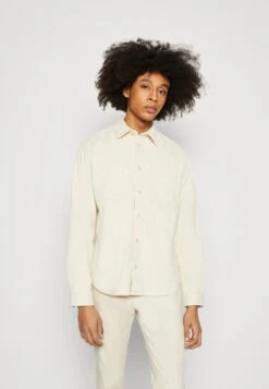 Selected Homme Slhloosefinn Overshirt - Overhemd - Oatmeal