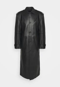 Long Coat Paneled - Mantel - Black 18 Long Coat Paneled - Mantel - Black -Algemene Winkel Voor Herenmode 543606d8762f4c96a2e9075c67aaebdc