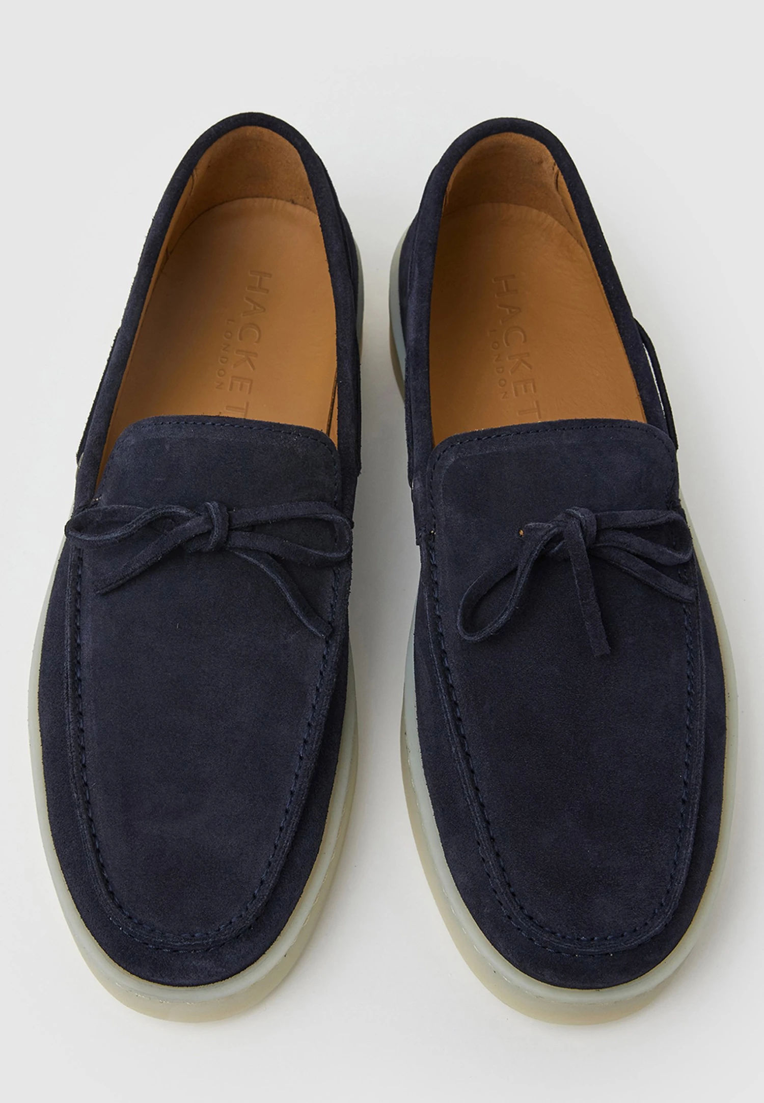 Hackett London Walles Moc - Bootschoenen - Navy 5 Hackett London Walles Moc - Bootschoenen - Navy - Afbeelding 3