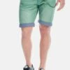Koroshi Elastic Colored - Jeansshort - Verde AguaWater Green -Algemene Winkel Voor Herenmode 56d83ecafc284b0387846d87ecb45bf7