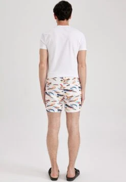 DeFacto Luke - Zwemshorts - Beige -Algemene Winkel Voor Herenmode 5818c2654c4c42548eff43bdd2207a84