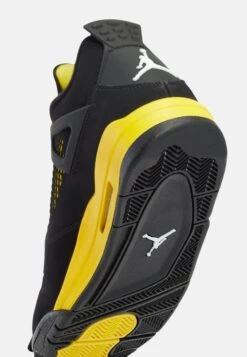 Air Jordan 4 Retro - Sneakers Hoog - Black/White/Tour Yellow -Algemene Winkel Voor Herenmode 596e54cb53af4a74a54d16a1b448e637