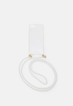 URBAN CLASSICS Phonecase With Necklace Iphone 6/7/8 Unisex - Telefoonhoesje - Tranparent