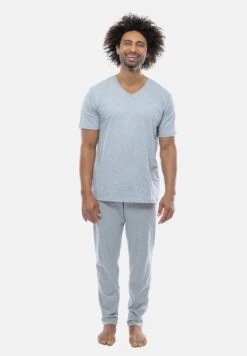 Schiesser Mix Set - Pyjama - Grau