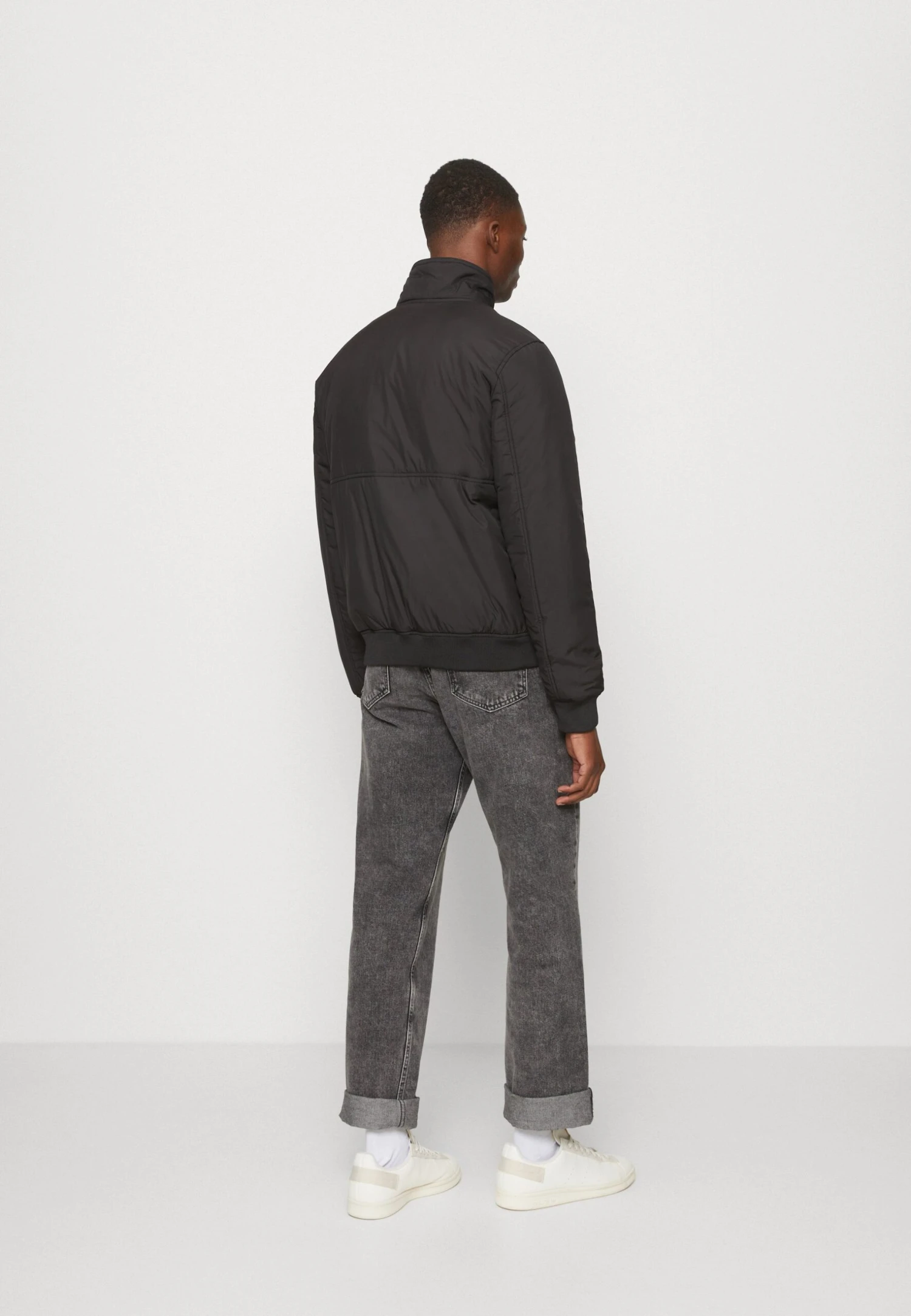 Calvin Klein Jeans Padded Harrington Jacket - Jas - Black 5 Calvin Klein Jeans Padded Harrington Jacket - Jas - Black - Afbeelding 3